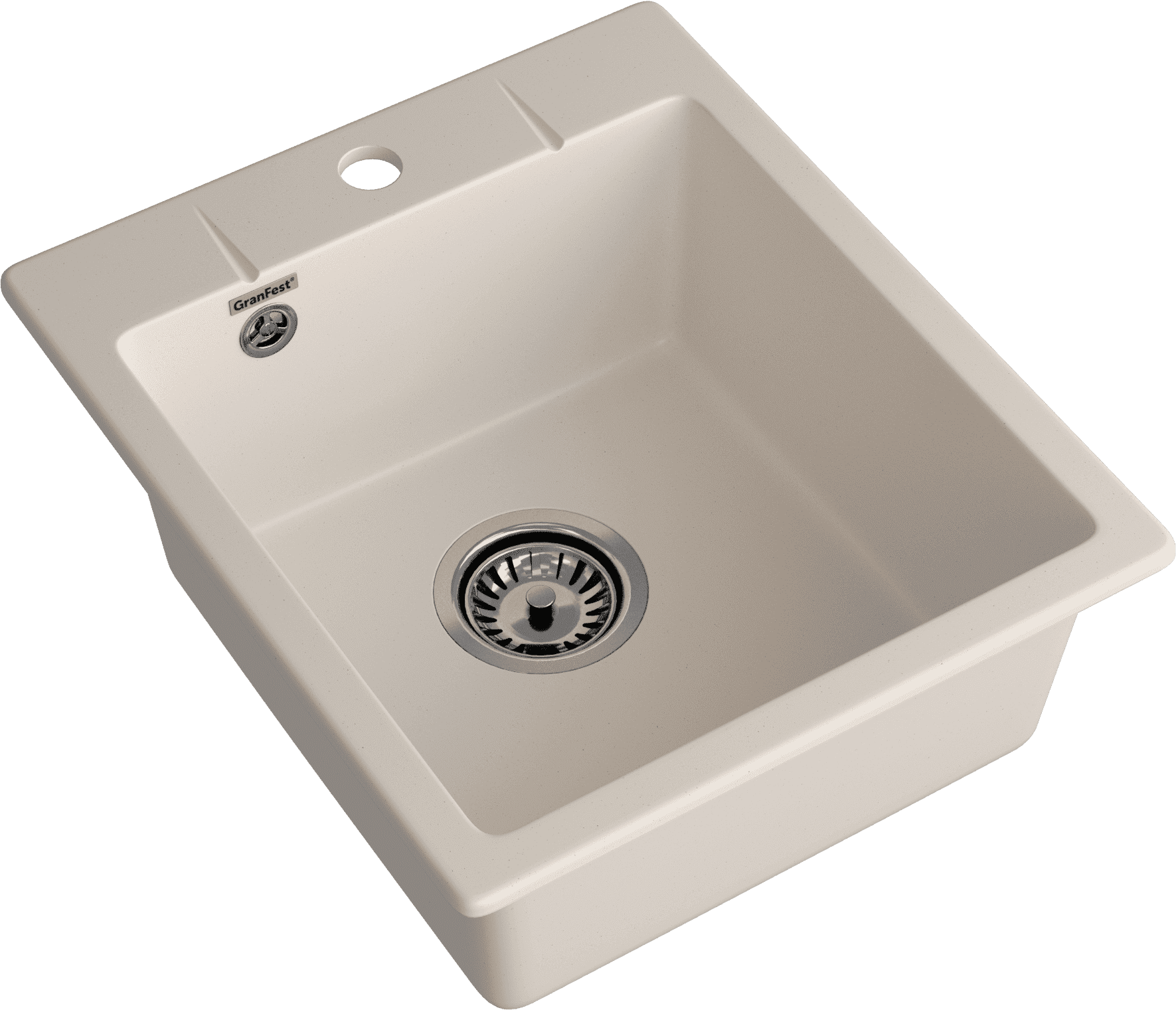 Кухонная мойка GRANFEST URBAN UR-242 белый - фото2