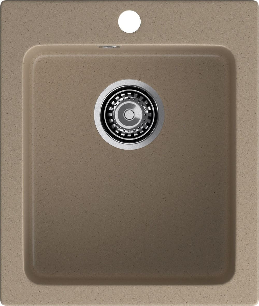 Кухонная мойка GRANFEST PRACTIK P-505 песочный - фото