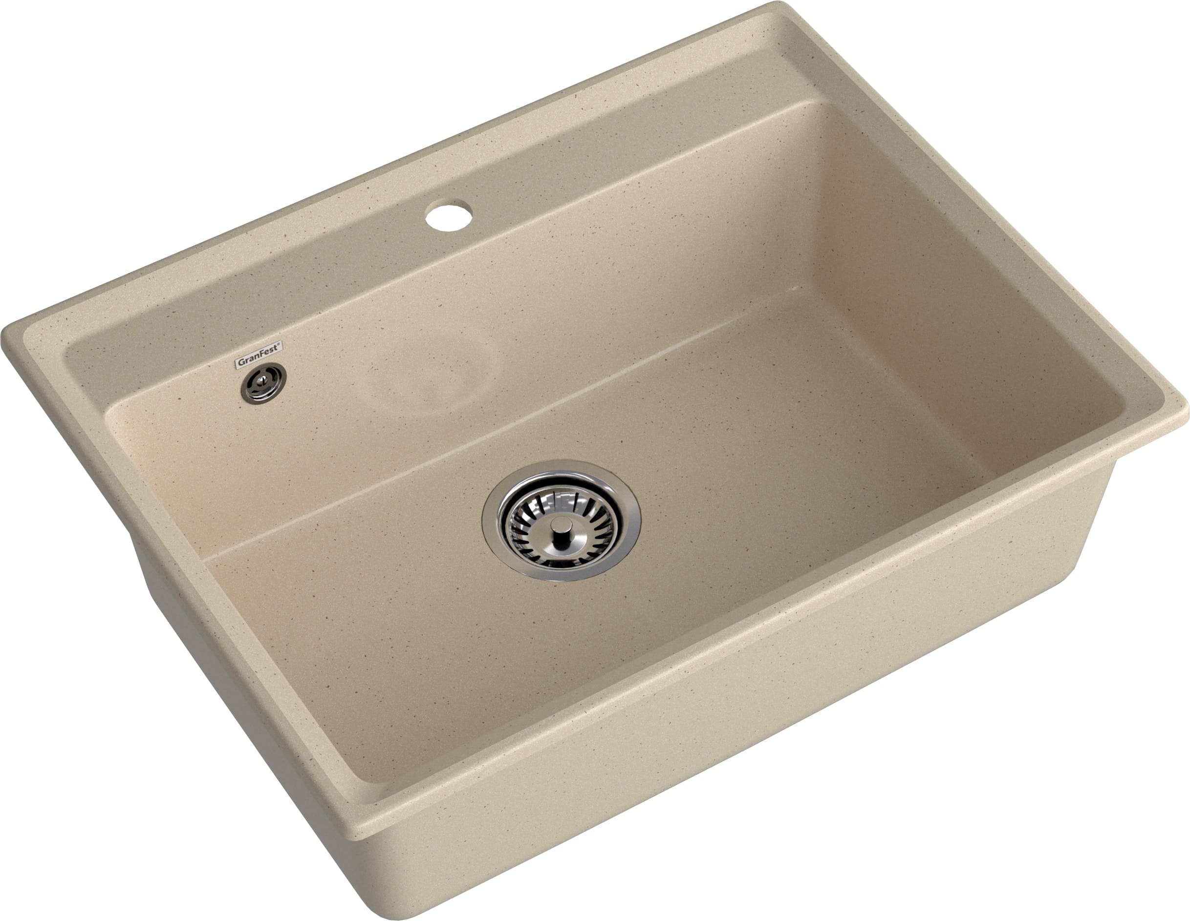 Кухонная мойка GRANFEST LEVEL LV-660 кашемир - фото2