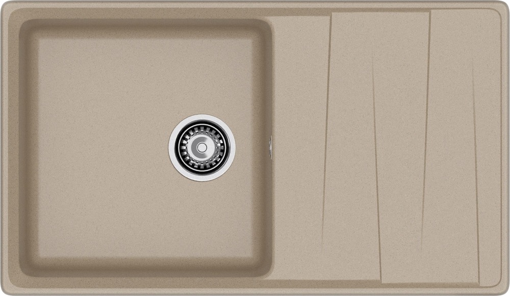 Кухонная мойка GRANFEST LEVEL LV-860L песочный - фото