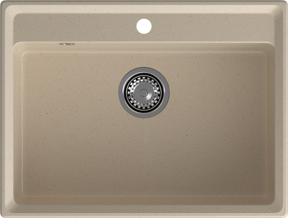 Кухонная мойка GRANFEST LEVEL LV-660 кашемир - фото