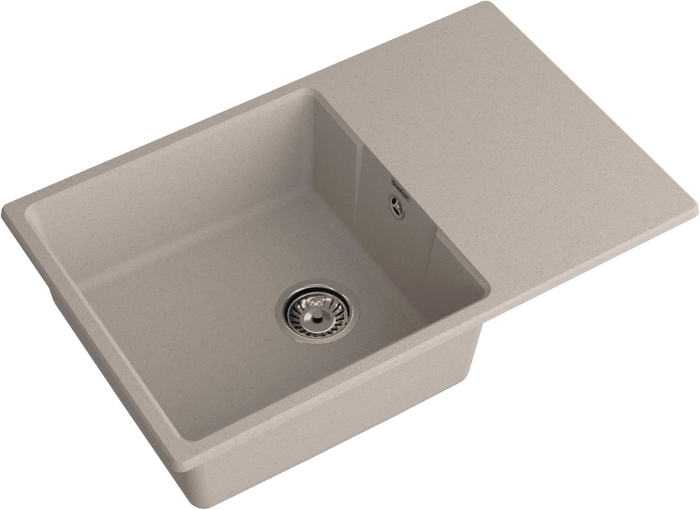 Кухонная мойка GRANFEST URBAN UR-678L песочный - фото2