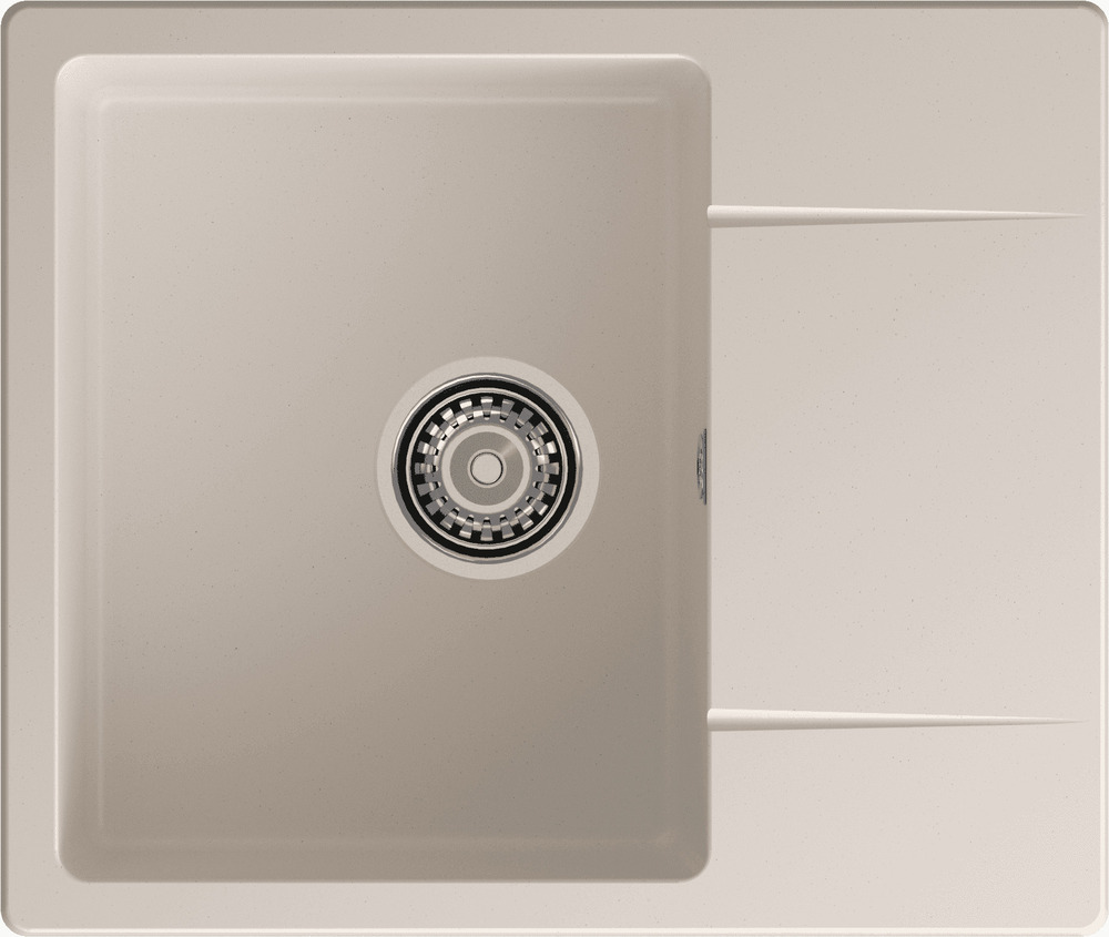 Кухонная мойка GRANFEST URBAN UR-258L белый - фото