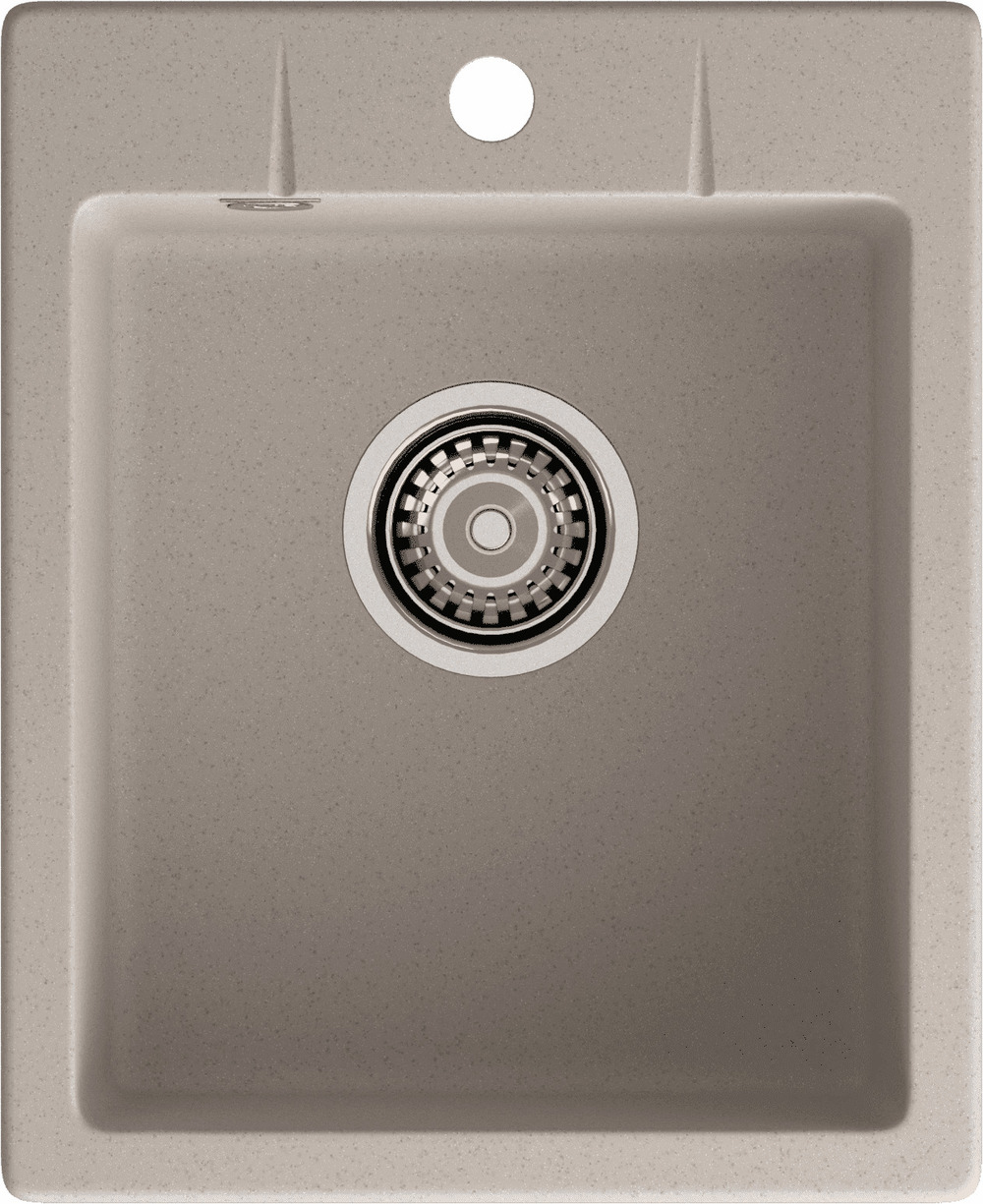 Кухонная мойка GRANFEST URBAN UR-240 песочный - фото
