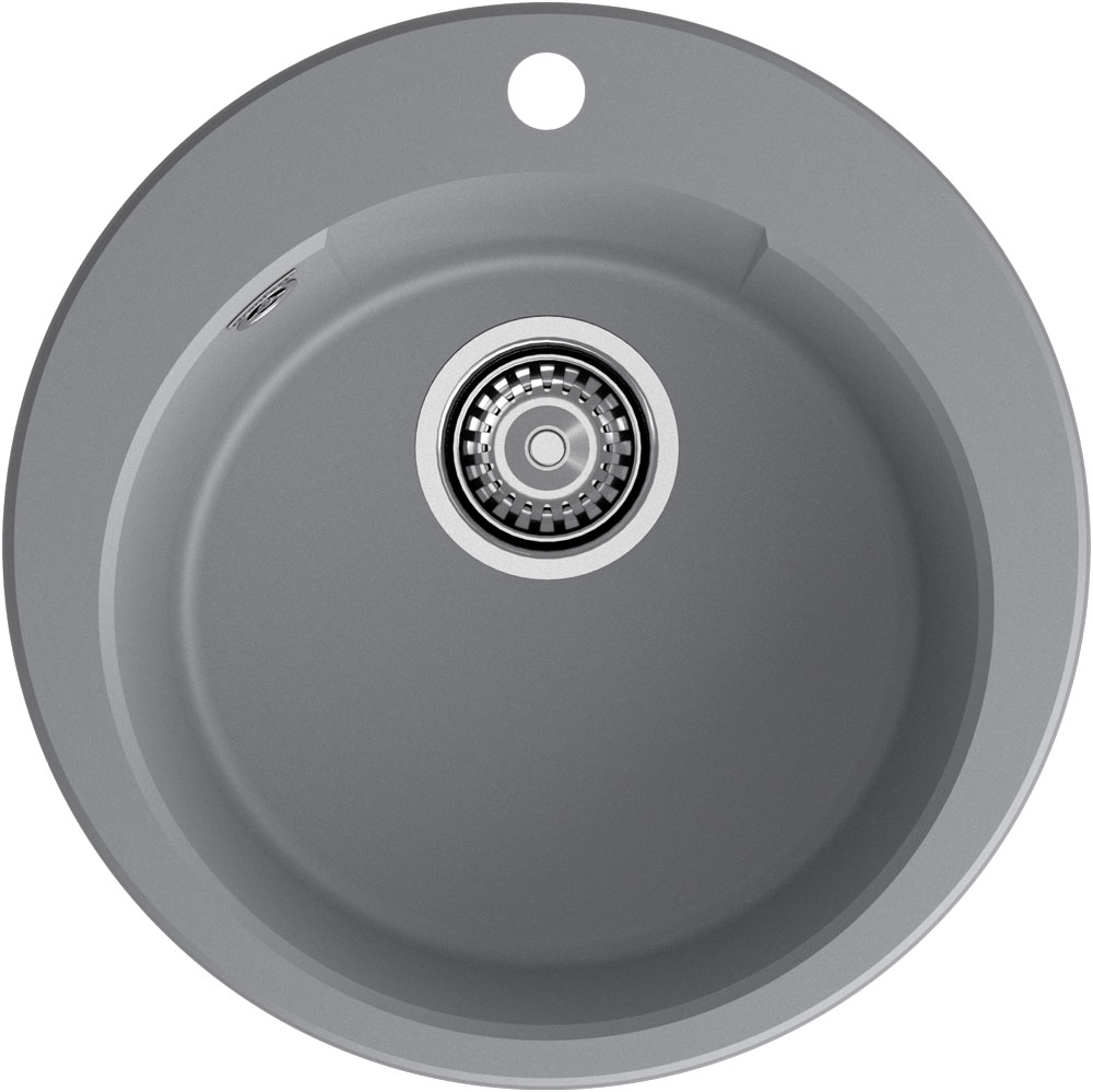 Кухонная мойка GRANFEST URBAN UR-649 темно-серый - фото