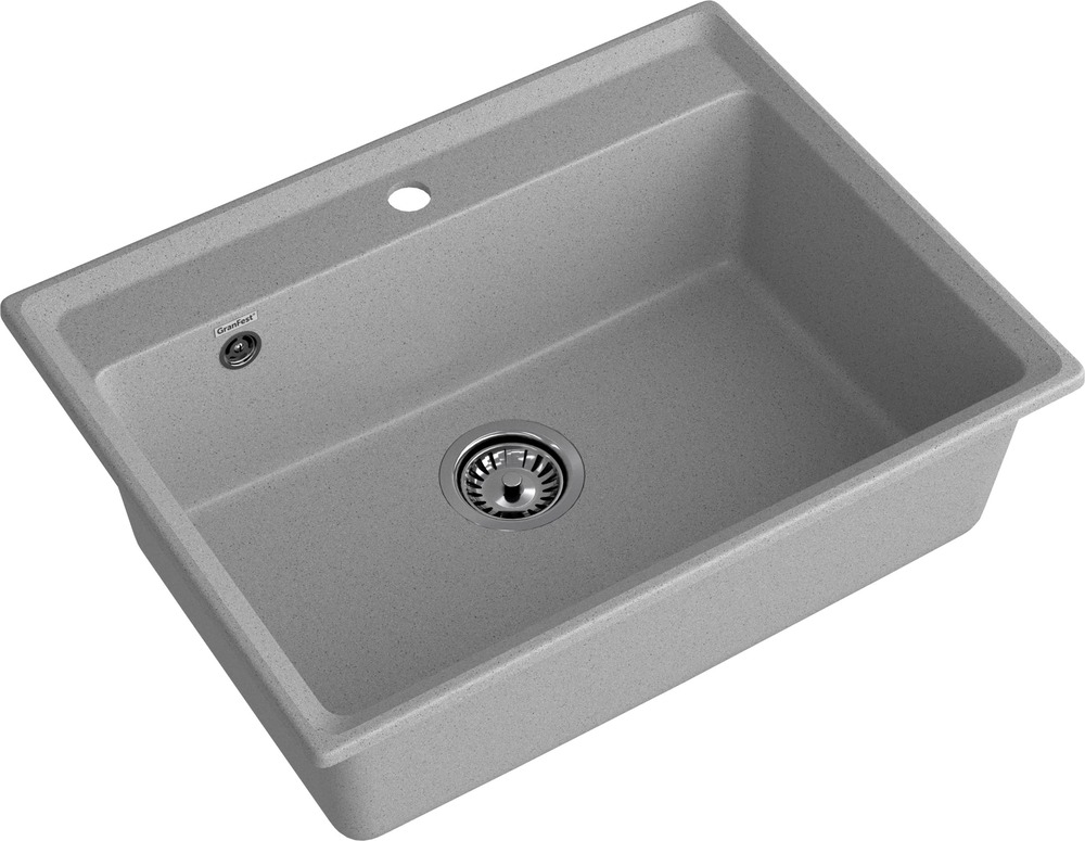 Кухонная мойка GRANFEST LEVEL LV-660 серый - фото2