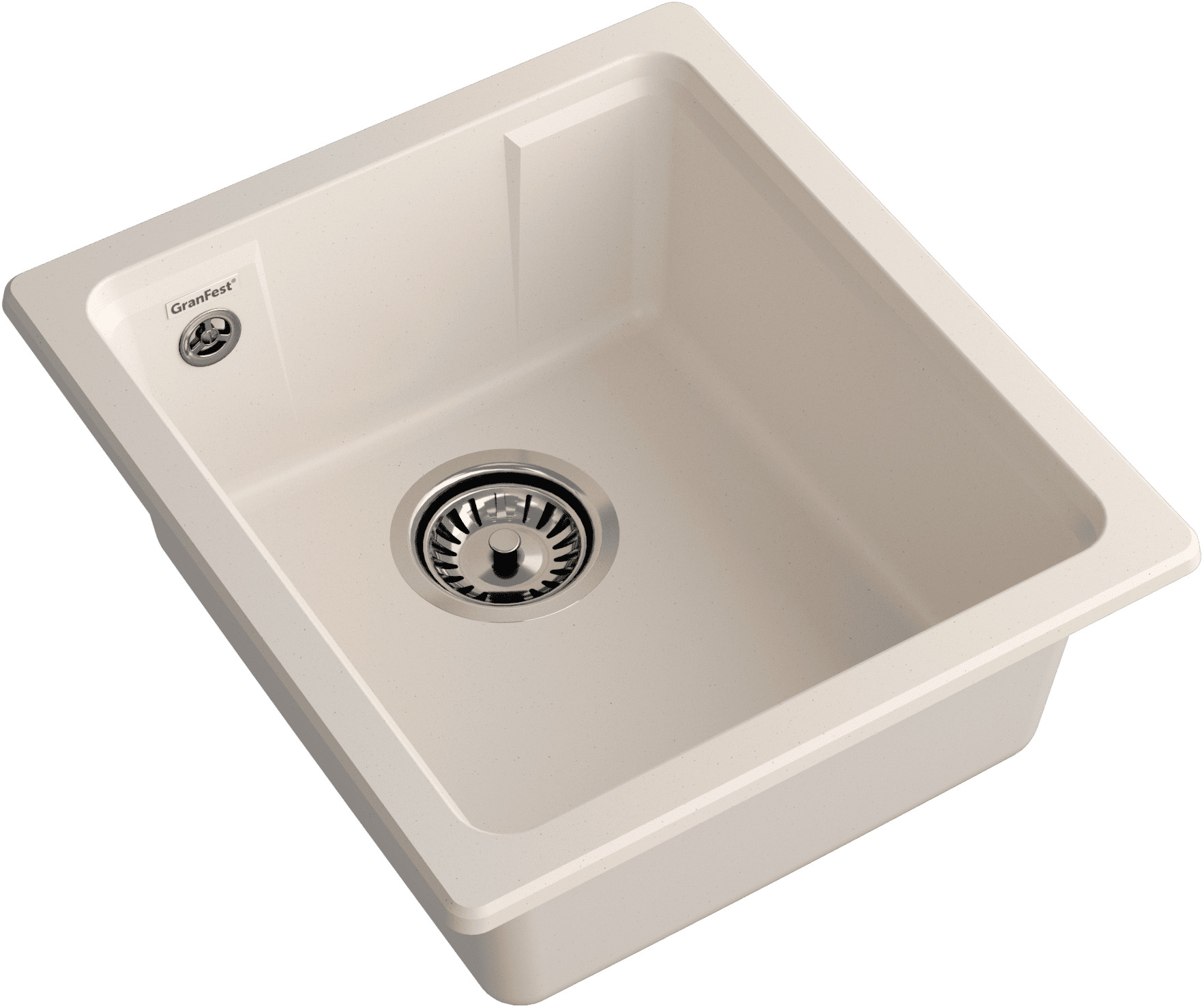 Кухонная мойка GRANFEST URBAN UR-4540 белый - фото2