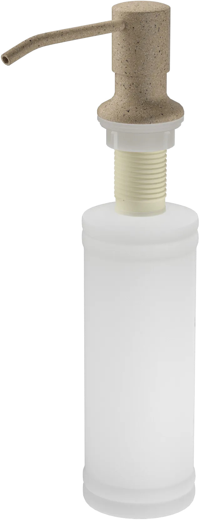 Дозатор GRANFEST Круглый 002 песочный - фото