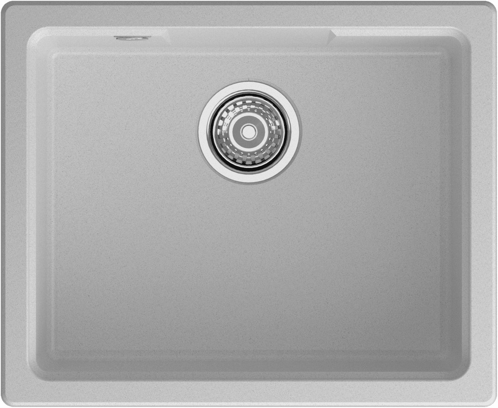 Кухонная мойка GRANFEST URBAN UR-4555 серый - фото