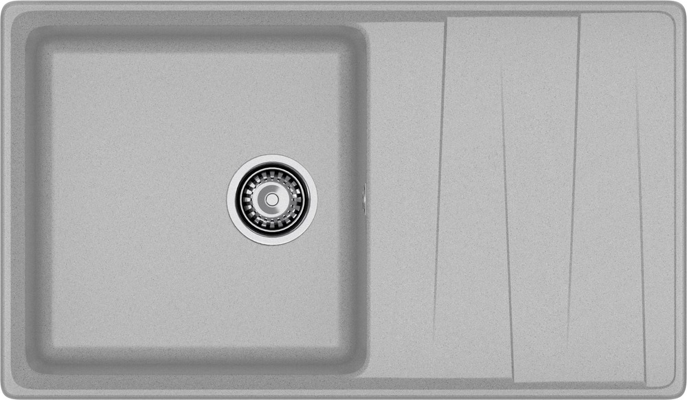 Кухонная мойка GRANFEST LEVEL LV-860L серый - фото