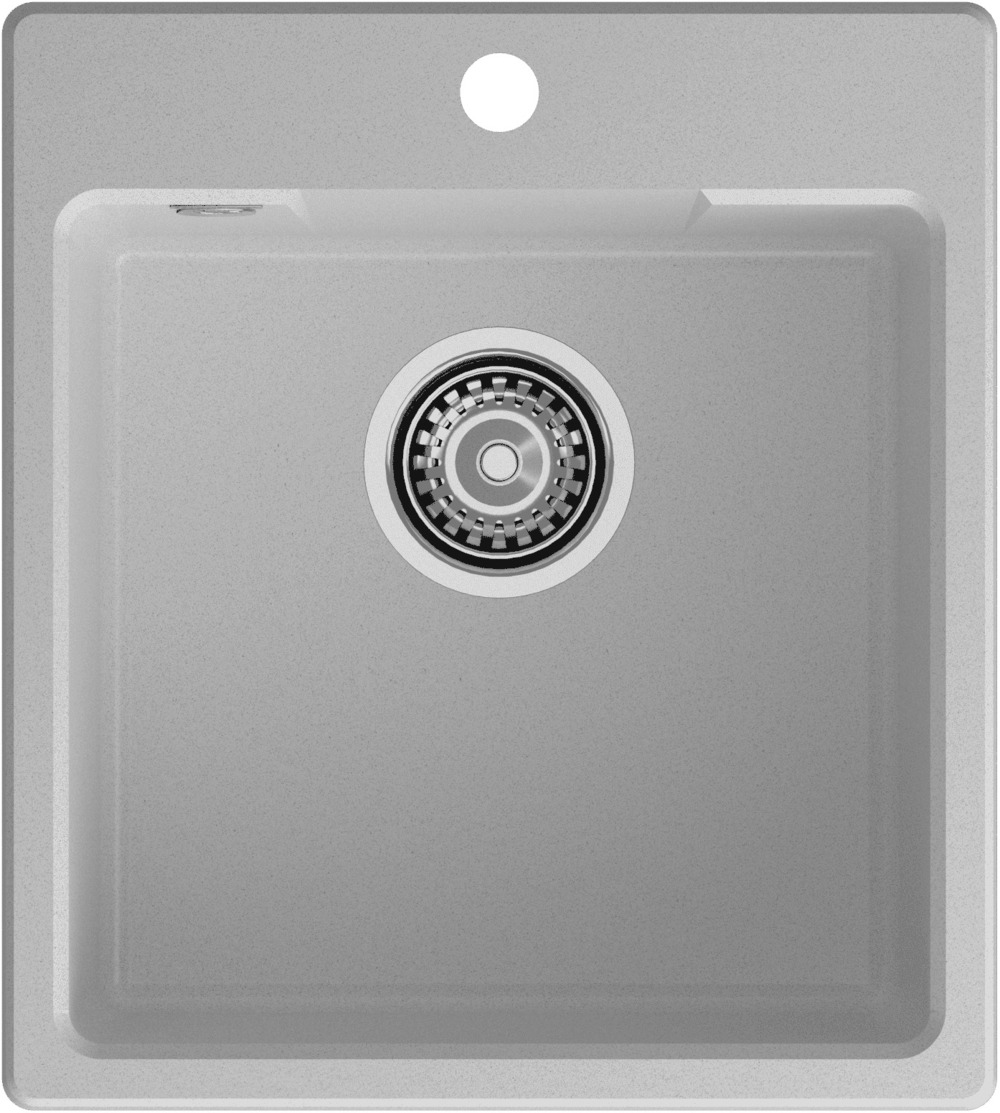 Кухонная мойка GRANFEST URBAN UR-644 серый - фото