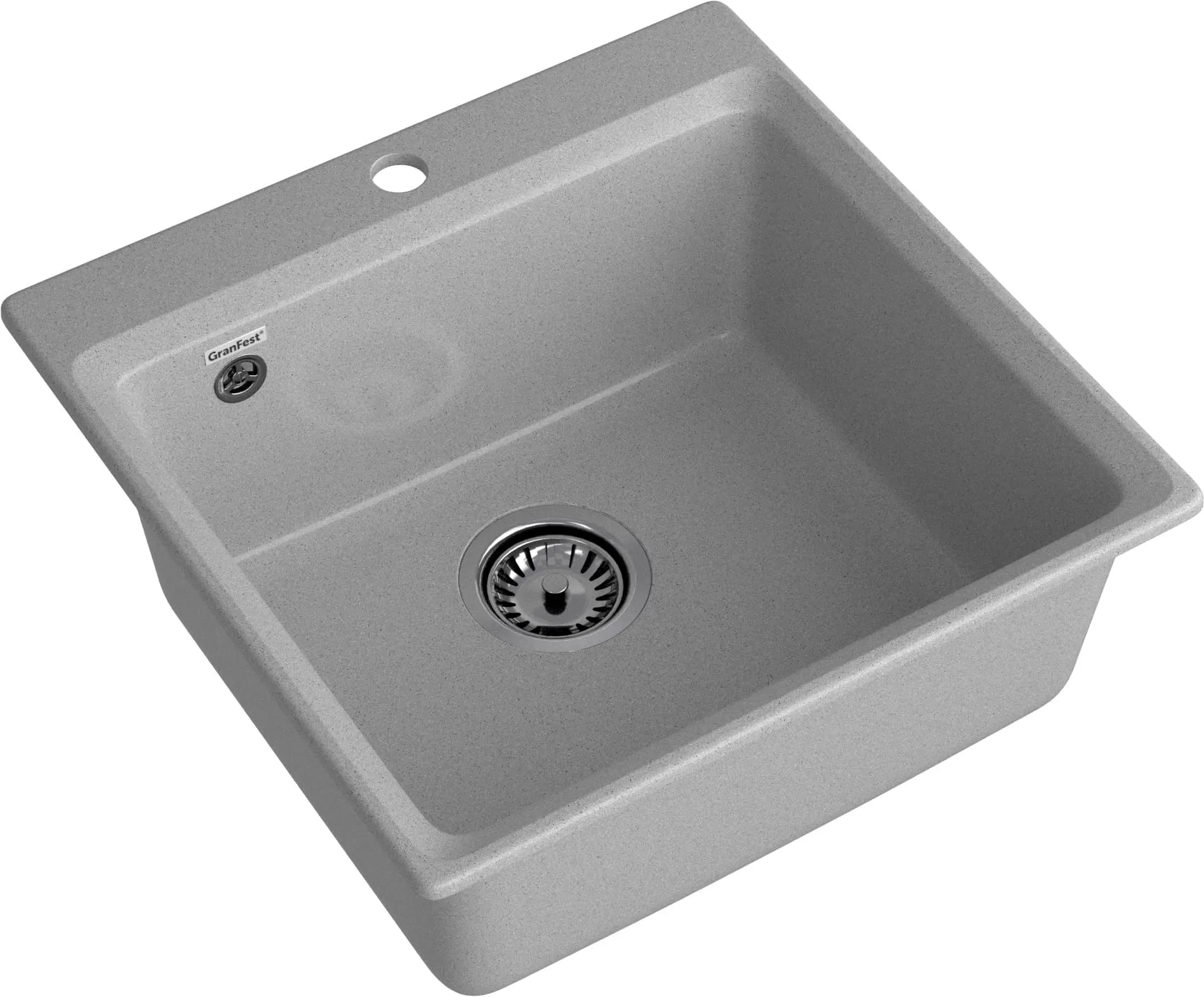 Кухонная мойка GRANFEST LEVEL LV-510 серый - фото2
