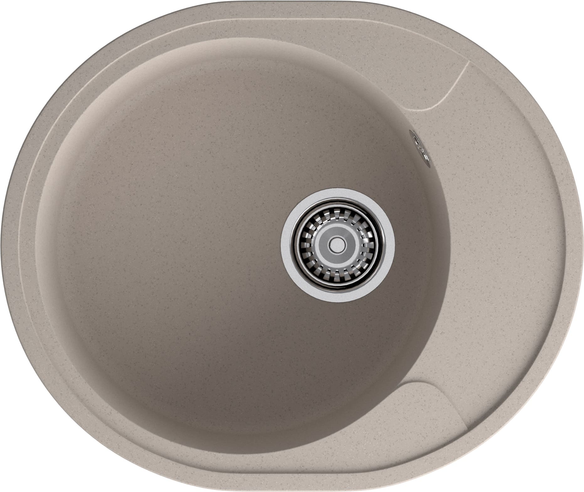 Кухонная мойка GRANFEST URBAN UR-857L песочный - фото