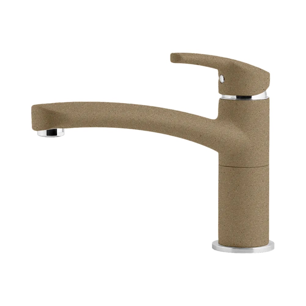 Смеситель для кухни GRANFEST 2523 песочный - фото