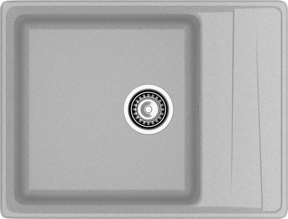 Кухонная мойка GRANFEST LEVEL LV-660L серый - фото