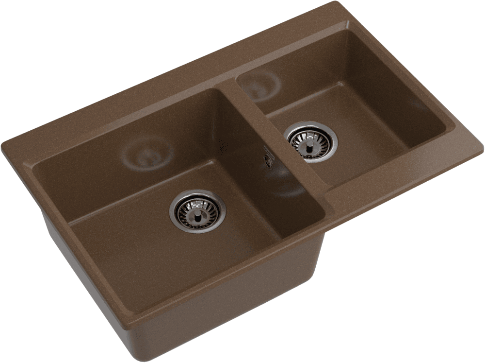 Кухонная мойка GRANFEST LEVEL LV-780K терракот - фото2