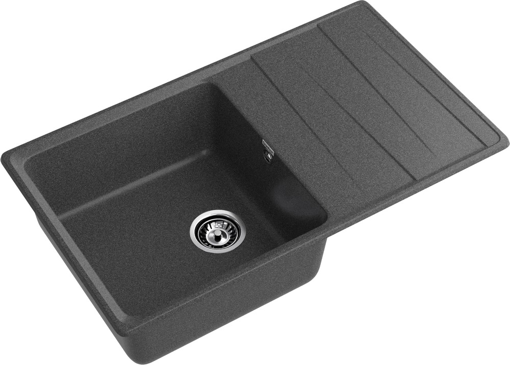 Кухонная мойка GRANFEST LEVEL LV-860L графит - фото2