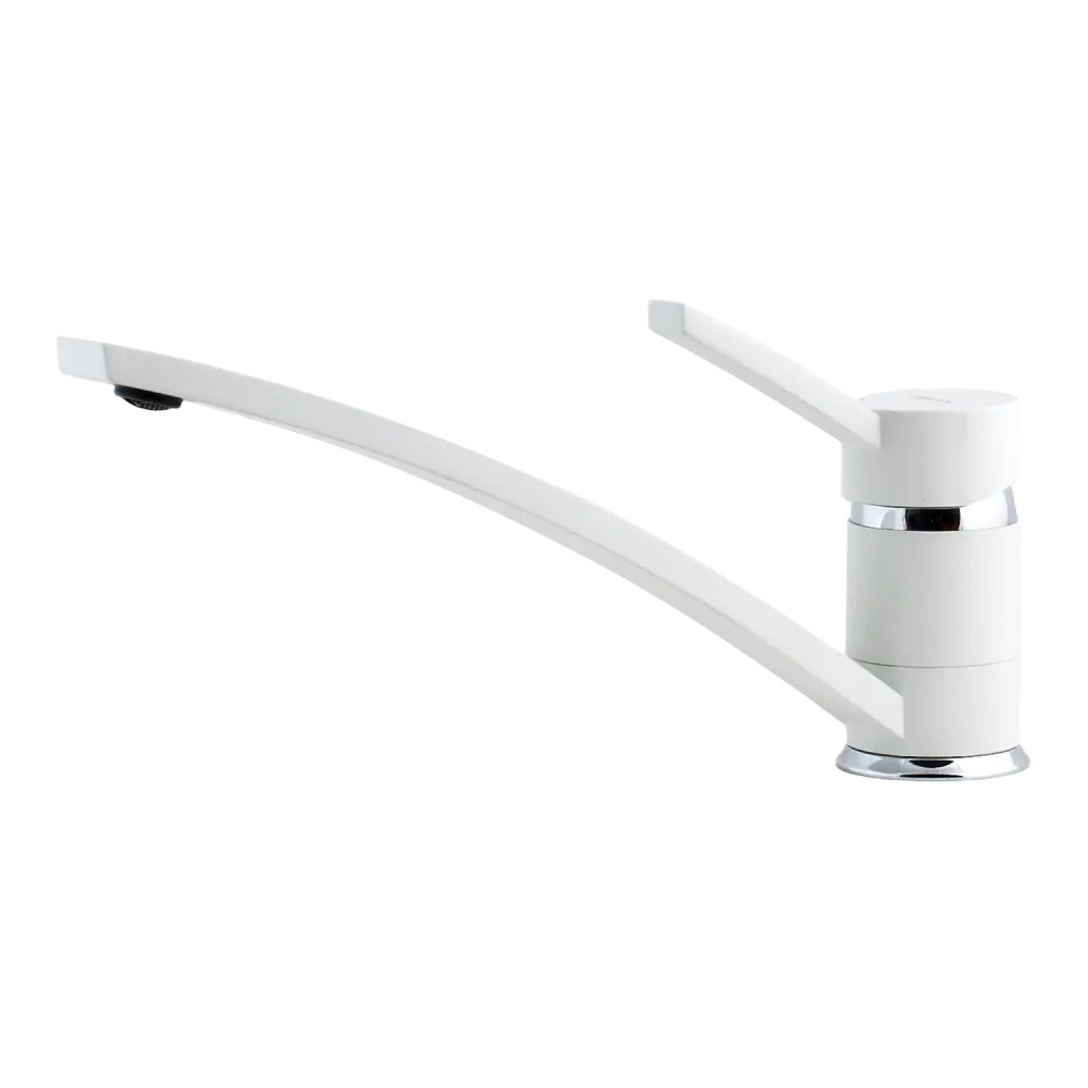 Смеситель для кухни GRANFEST 1724 иней - фото