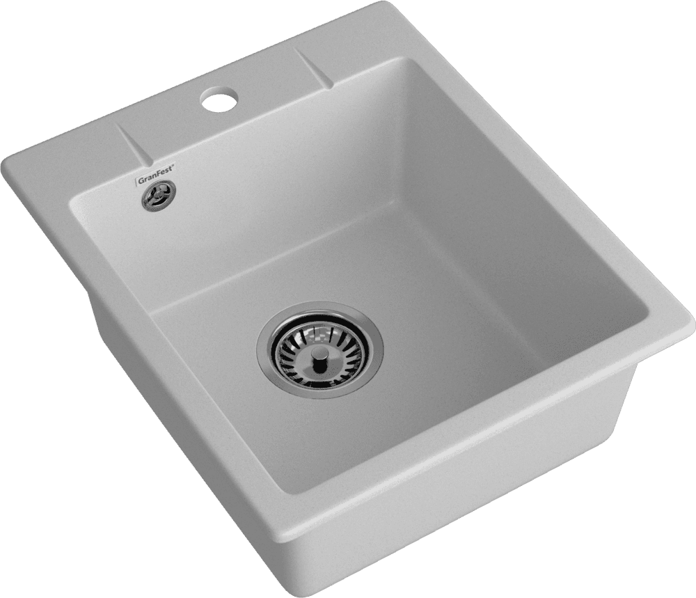 Кухонная мойка GRANFEST URBAN UR-242 серый - фото2