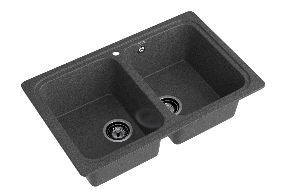 Кухонная мойка GRANFEST STANDART S-780K графит - фото2