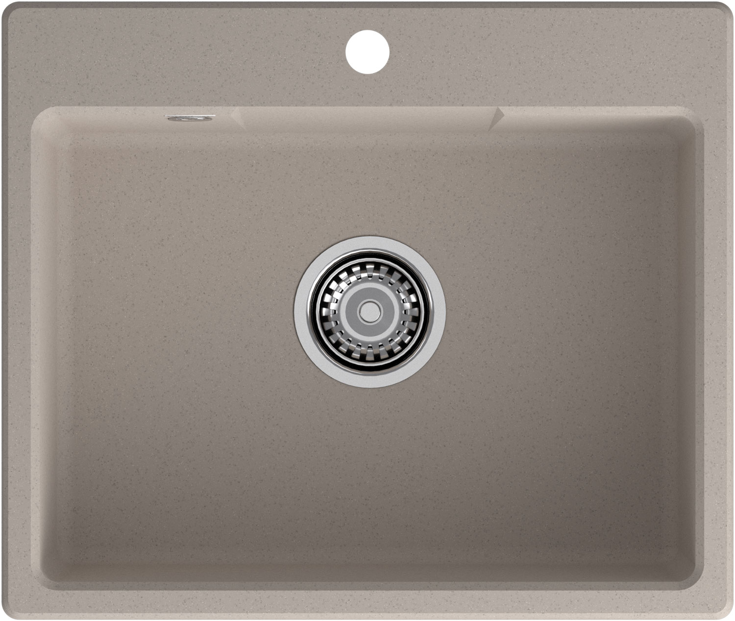 Кухонная мойка GRANFEST URBAN UR-658 песочный - фото