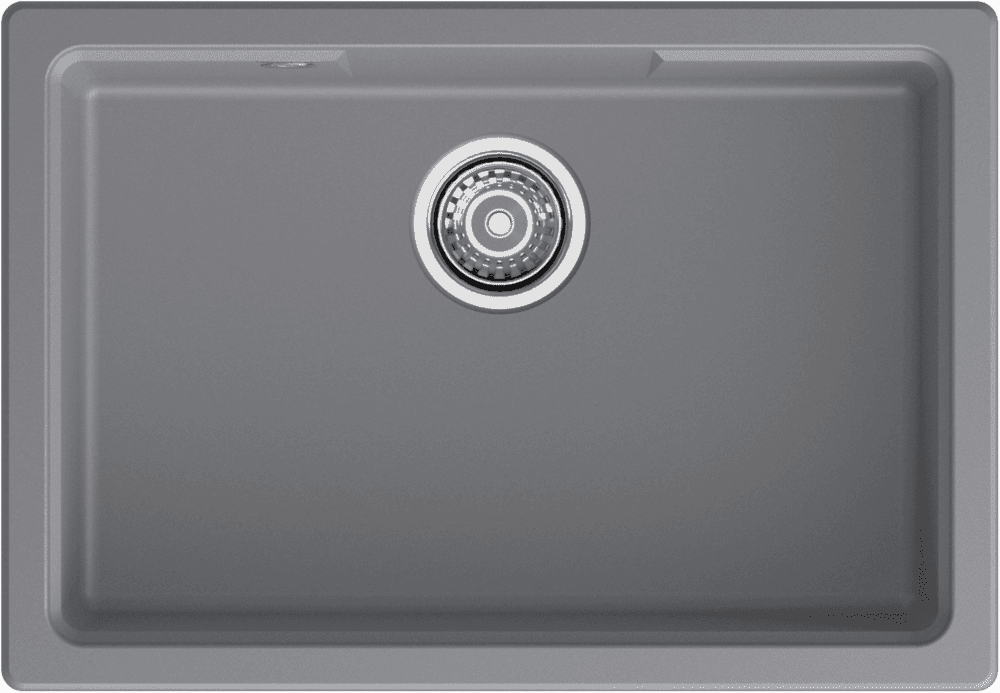 Кухонная мойка GRANFEST URBAN UR-4565 темно-серый - фото