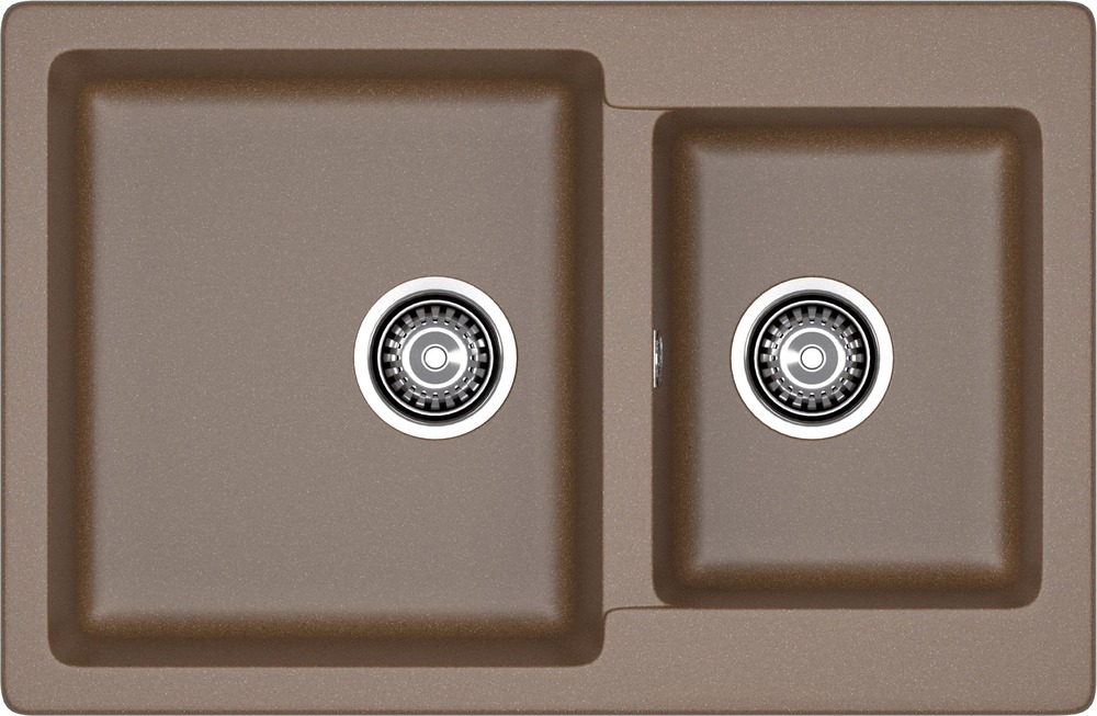 Кухонная мойка GRANFEST PRACTIK P-780K терракот - фото
