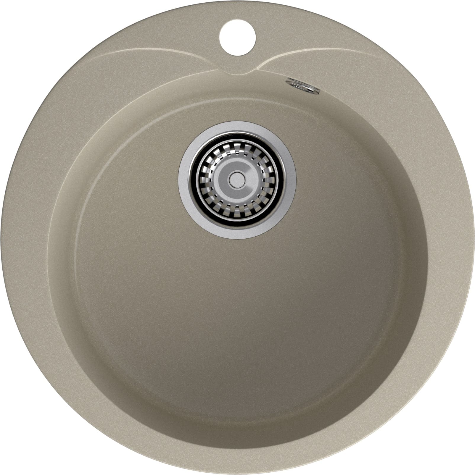 Кухонная мойка GRANFEST RONDO R-480 топаз - фото