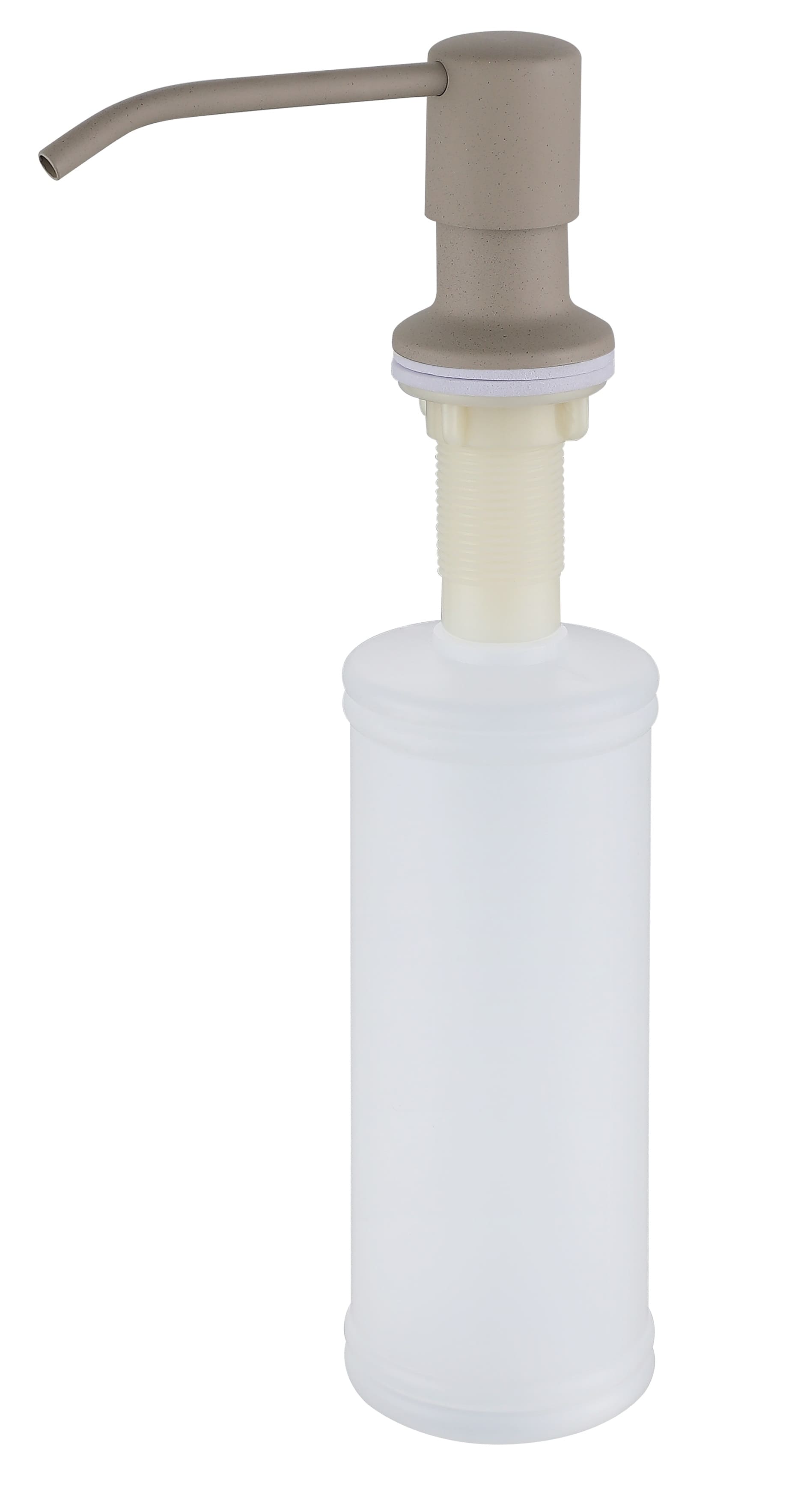 Дозатор GRANFEST QUARZ Круглый Z-5001 песочный - фото