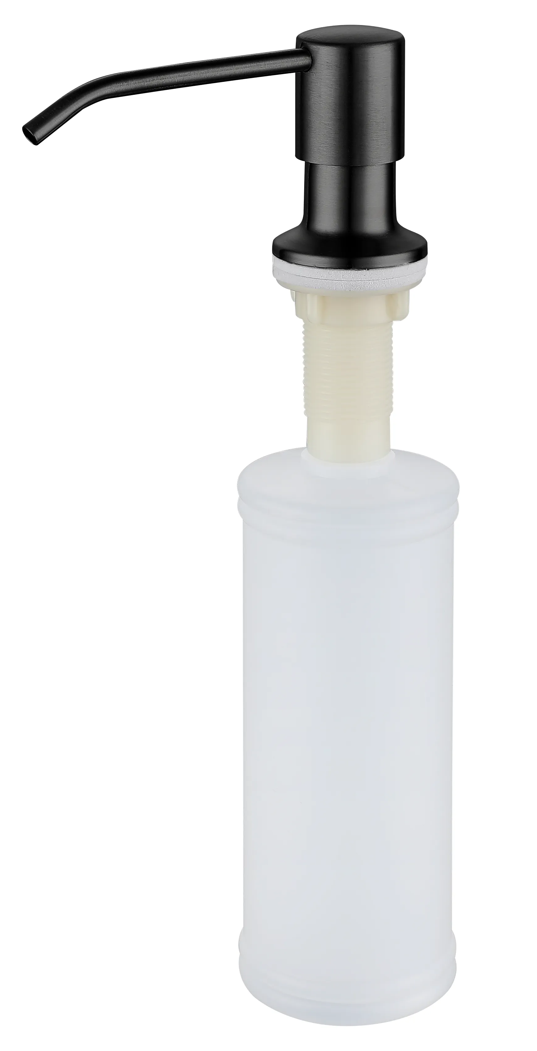 Дозатор GRANFEST QUARZ Круглый Z-5001 PVD графит - фото