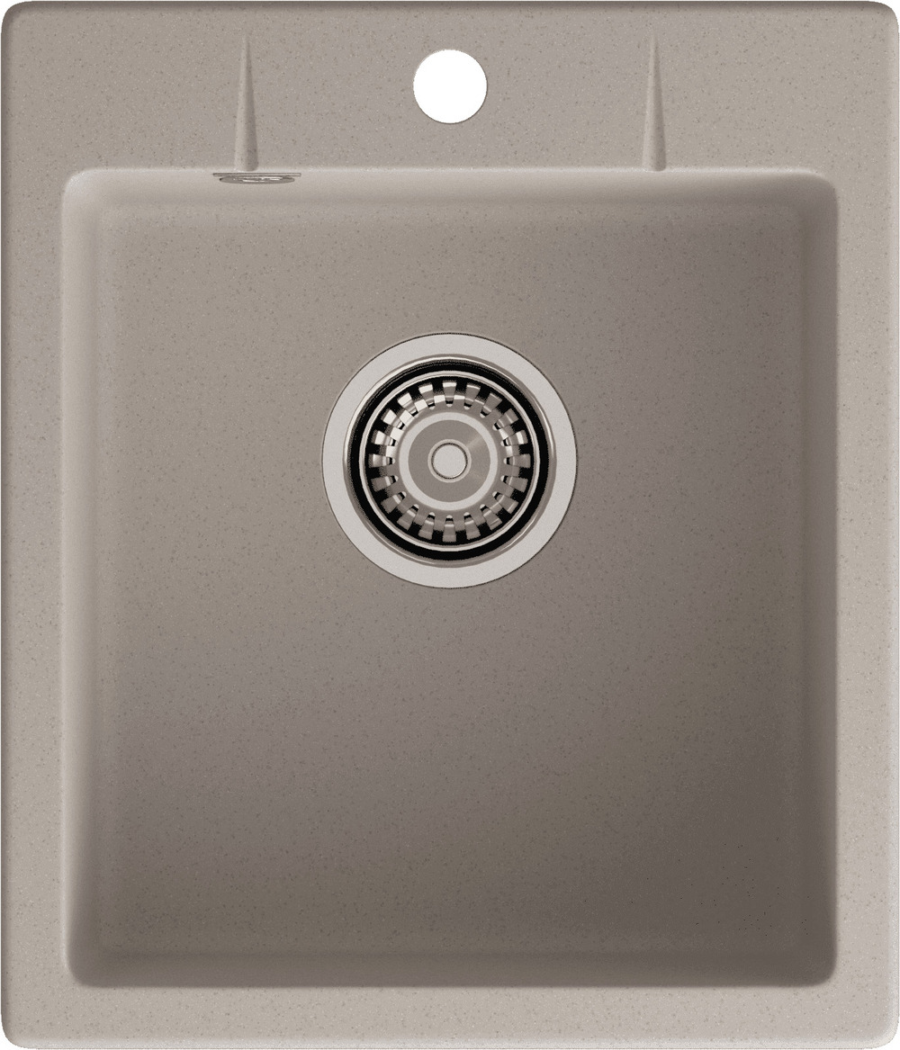 Кухонная мойка GRANFEST URBAN UR-242 песочный - фото