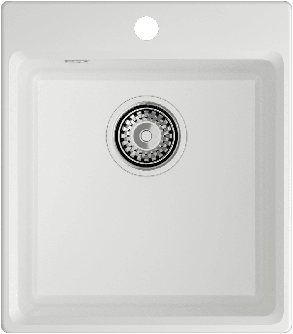 Кухонная мойка GRANFEST LEVEL LV-420 иней - фото