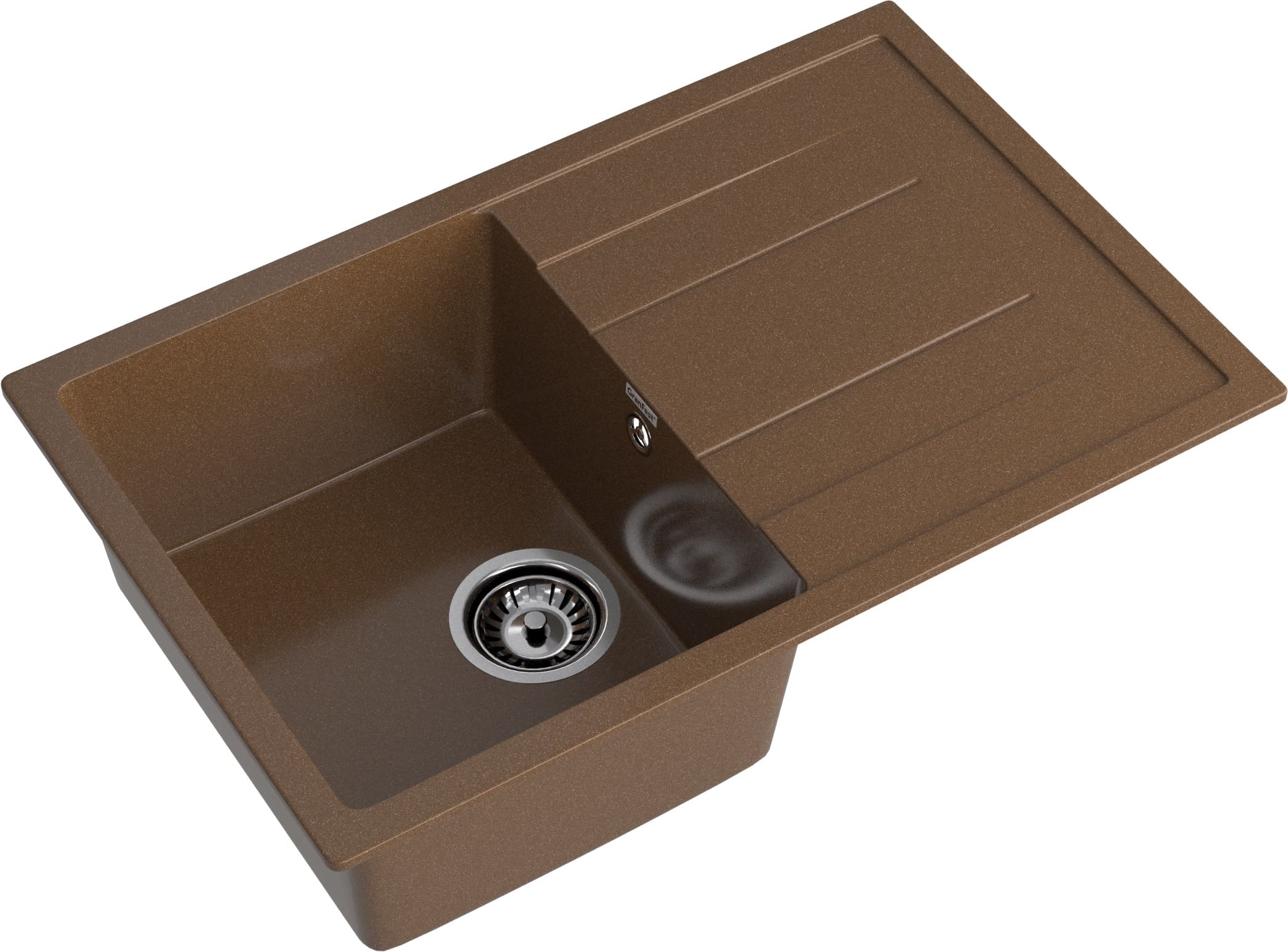 Кухонная мойка GRANFEST QUADRO Q-780L терракот - фото2