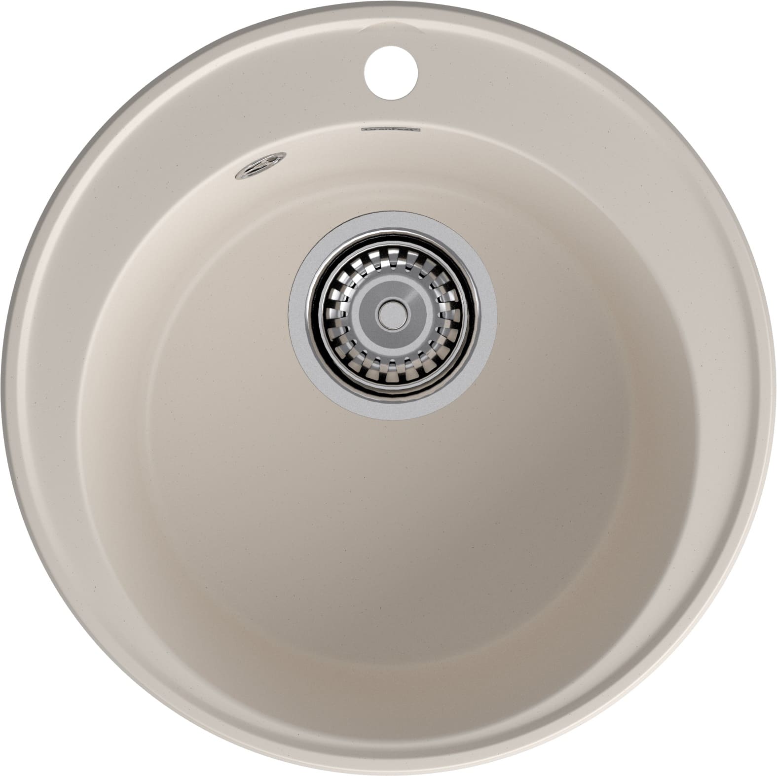 Кухонная мойка GRANFEST QUARZ Z-08 белый + сифон - фото