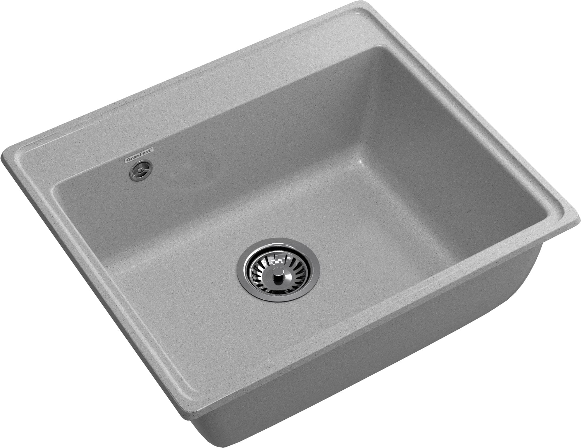 Кухонная мойка GRANFEST VERTEX V-580 серый - фото2