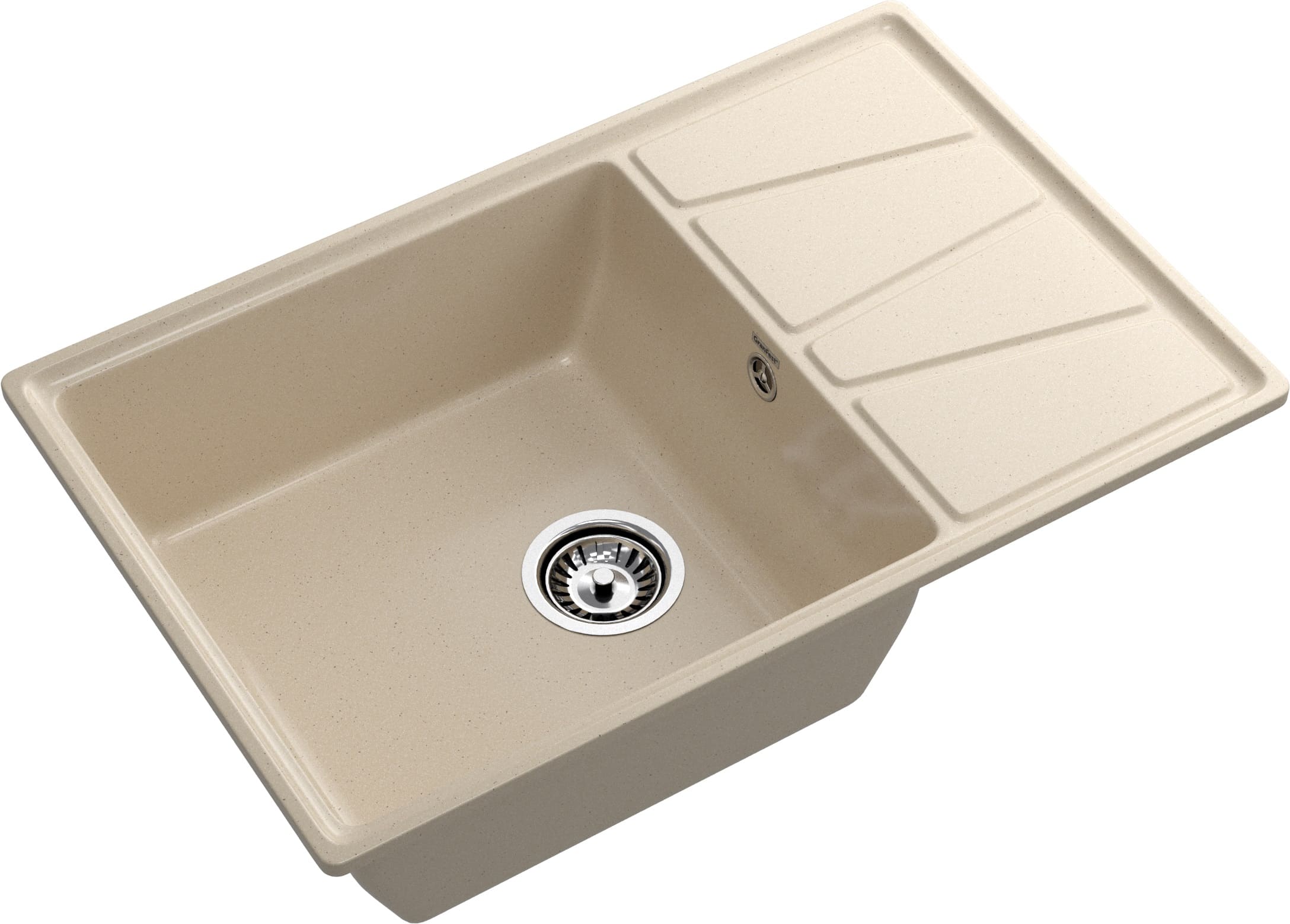Кухонная мойка GRANFEST VERTEX V-780L кашемир - фото2