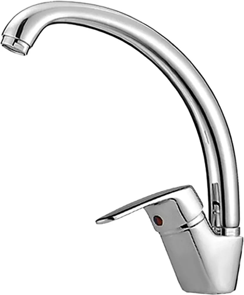 Смеситель для кухни GRANFEST 3323 хром - фото