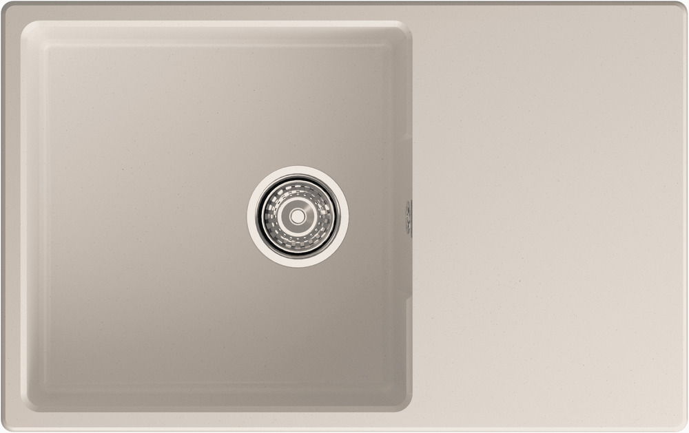 Кухонная мойка GRANFEST URBAN UR-678L белый - фото