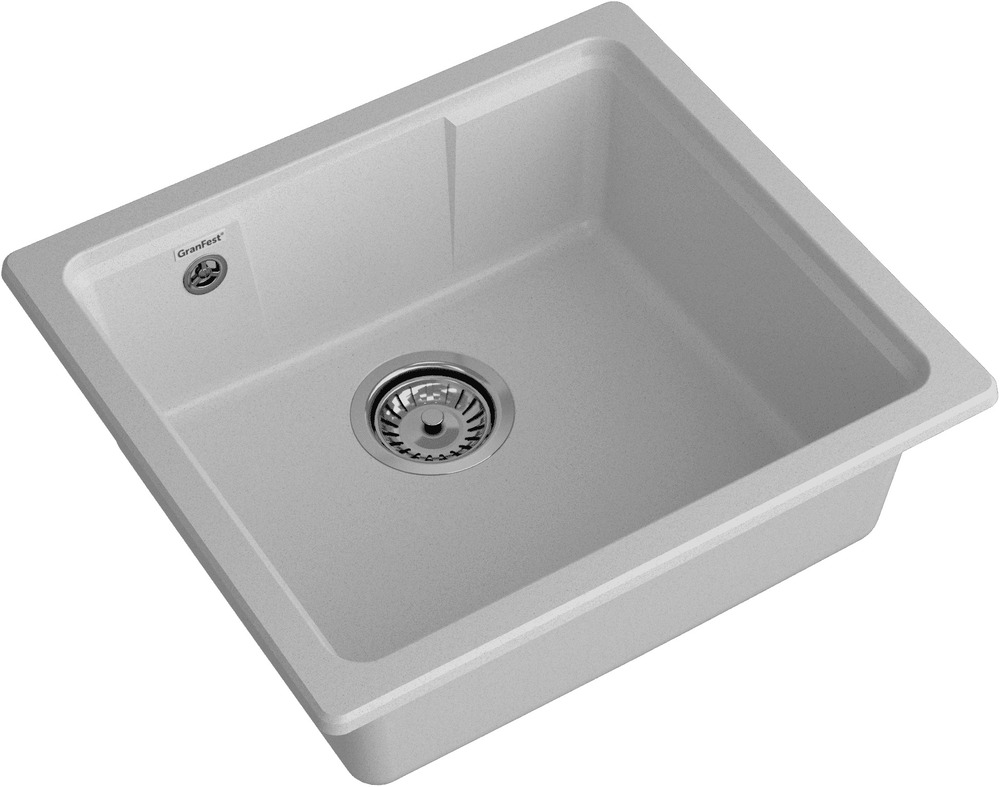 Кухонная мойка GRANFEST URBAN UR-4550 серый - фото2
