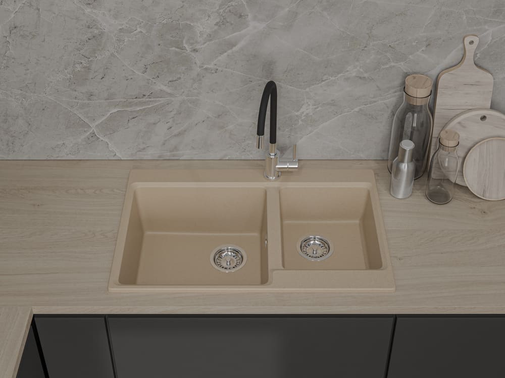Кухонная мойка GRANFEST LEVEL LV-780K песочный - фото3