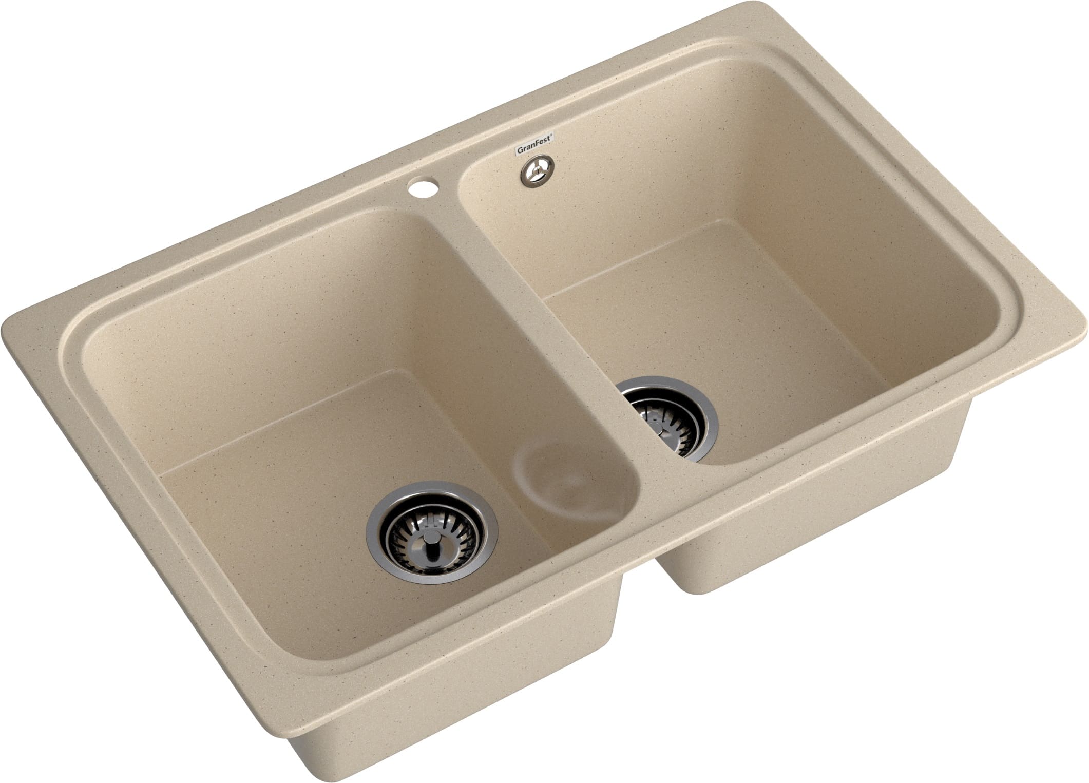Кухонная мойка GRANFEST STANDART S-780K кашемир - фото2