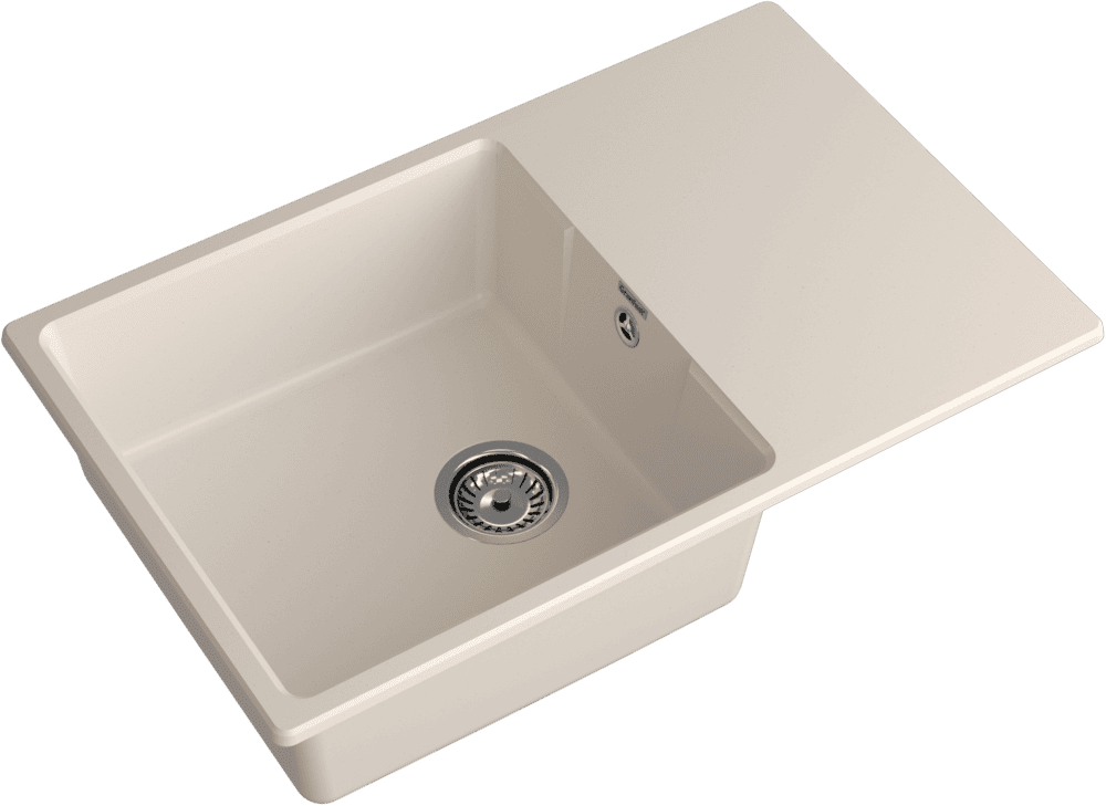 Кухонная мойка GRANFEST URBAN UR-678L белый - фото2