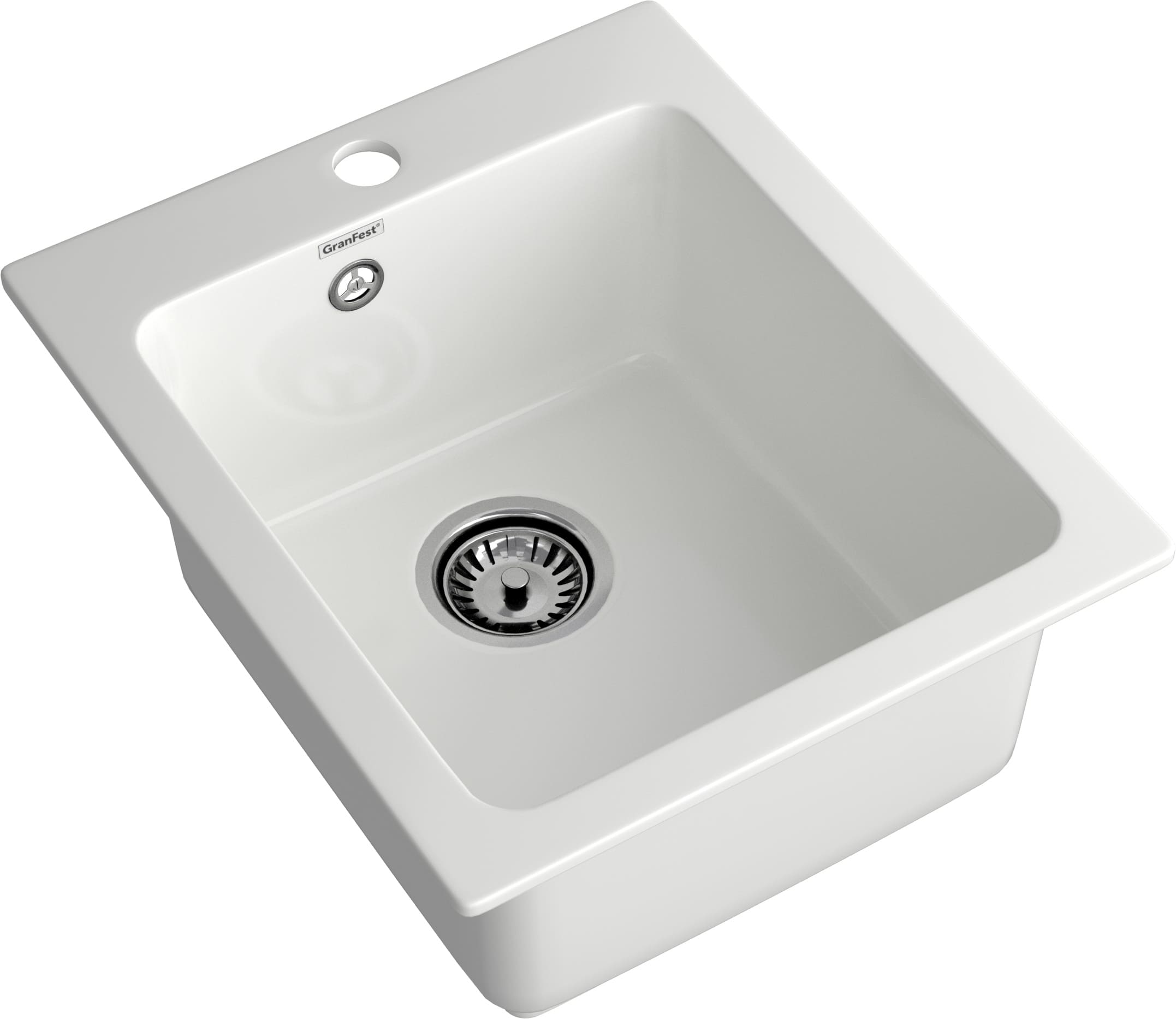 Кухонная мойка GRANFEST PRACTIK P-505 иней - фото2