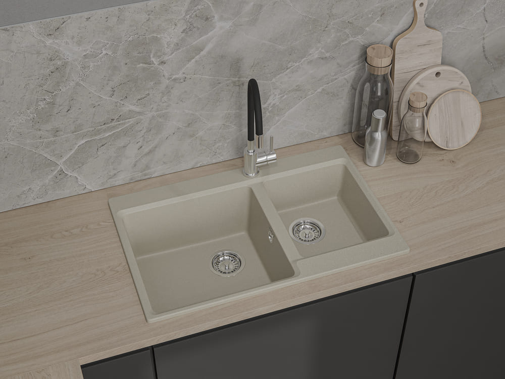 Кухонная мойка GRANFEST LEVEL LV-780K топаз - фото3