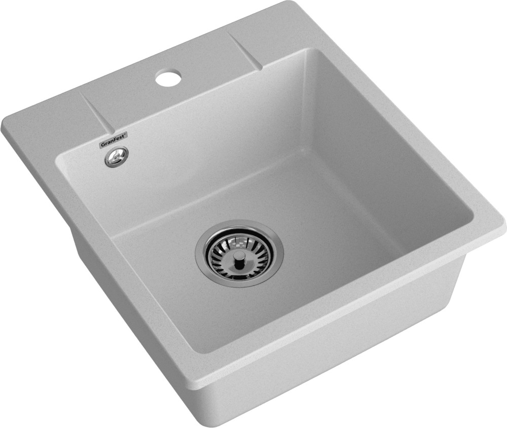 Кухонная мойка GRANFEST URBAN UR-245 серый - фото2