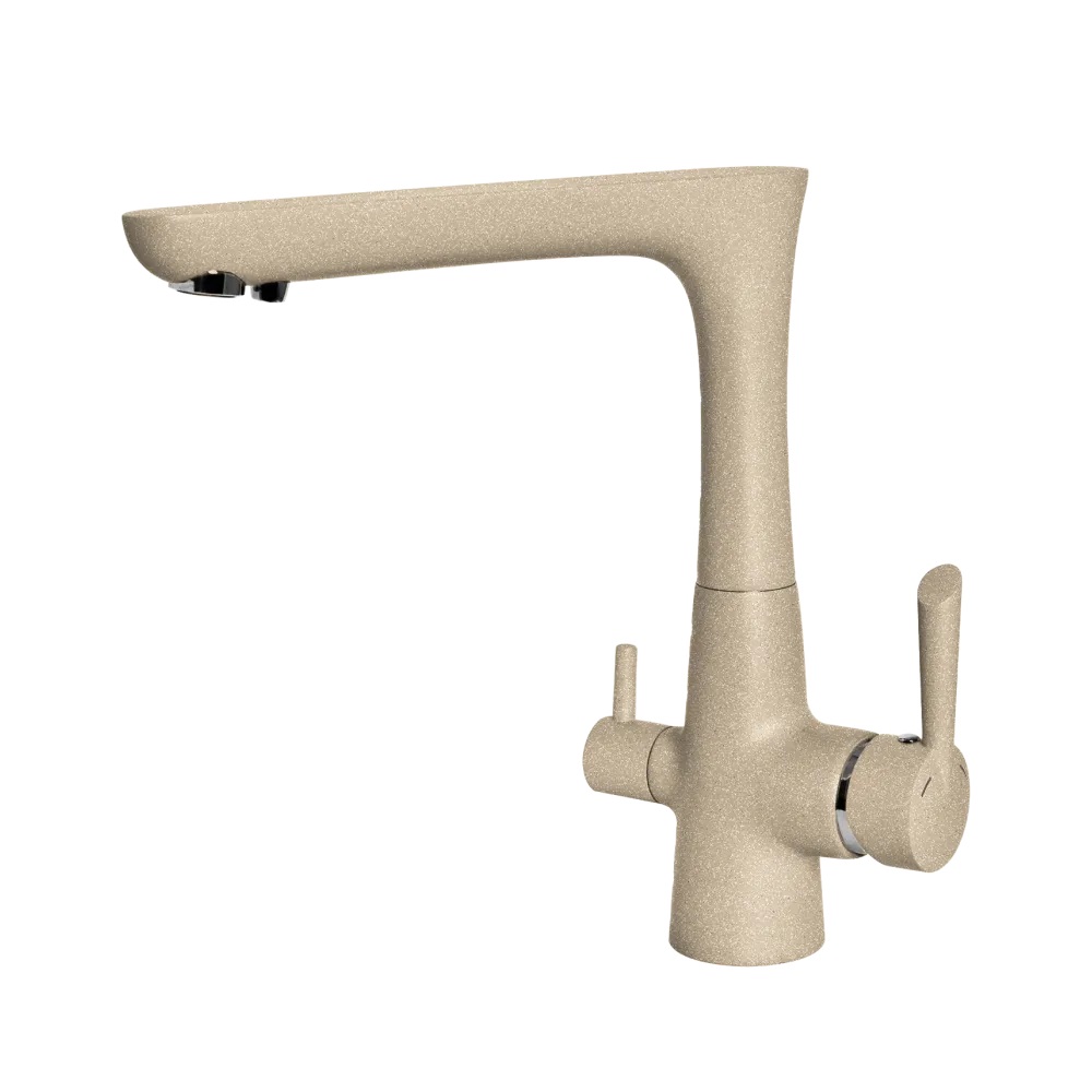 Смеситель для кухни GRANFEST 3223 кашемир - фото