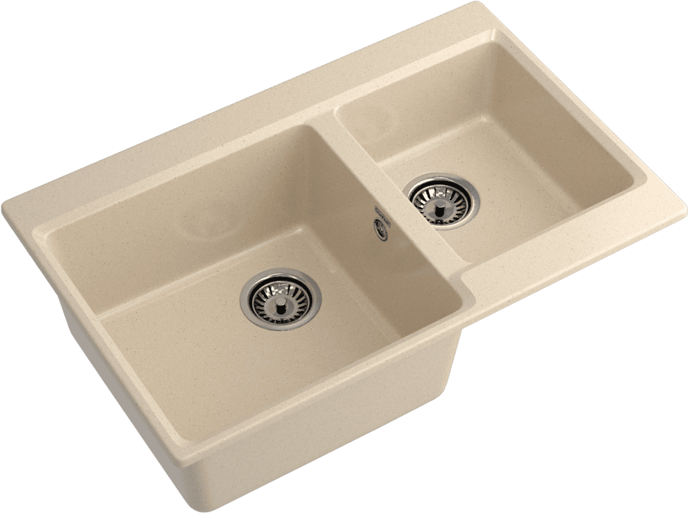 Кухонная мойка GRANFEST LEVEL LV-780K кашемир - фото2