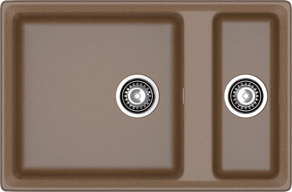 Кухонная мойка GRANFEST LEVEL LV-760K терракот - фото