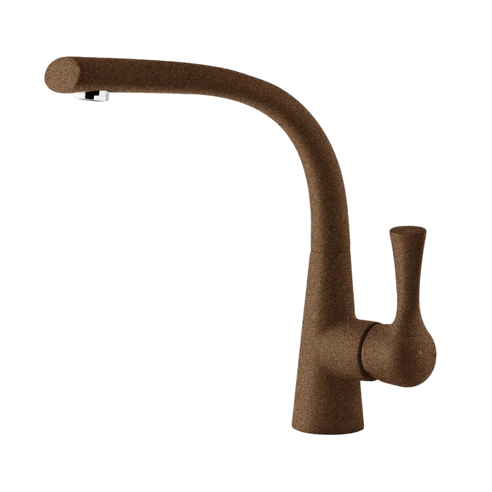 Смеситель для кухни GRANFEST 3723 терракот - фото