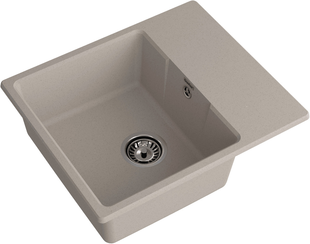 Кухонная мойка GRANFEST URBAN UR-658L песочный - фото2